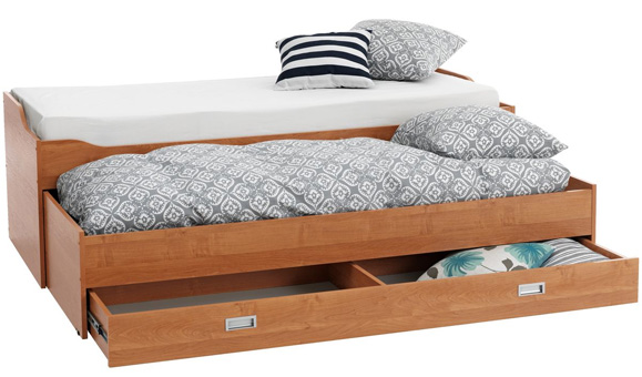 Krevet Xanadu sa dva ležaja i fiokama 80/160x200cm - dodatni pogled