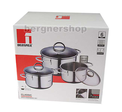 Bergner Set posuđa 6 delova Classic  BG-6284 - dodatni pogled