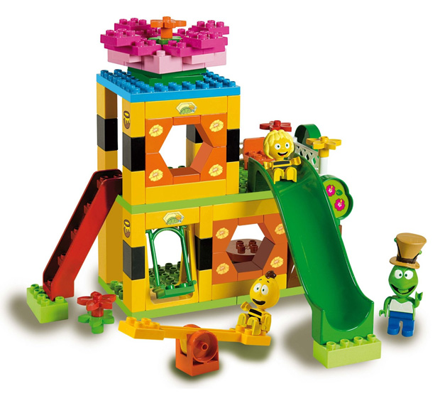 Unico plus kocke Pčelica Maja na igralištu 185818 - dodatni pogled