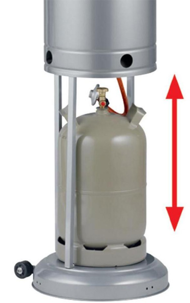 Clatronic plinska grejalica Pečurka THS 3550 - dodatni pogled