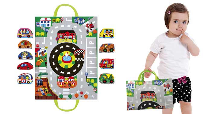 KsKids Prostirka za igru Gradske ulice i vozila KA10665 - dodatni pogled