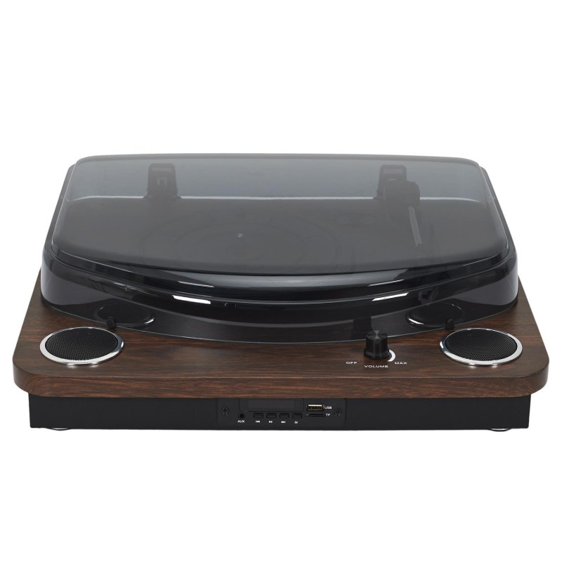 Prenosni Bluetooth USB Gramofon sa zvučnicima i radio prijemnikom - dodatni pogled