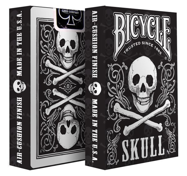 Bicycle Skull Špil karata za igranje 0575 - dodatni pogled