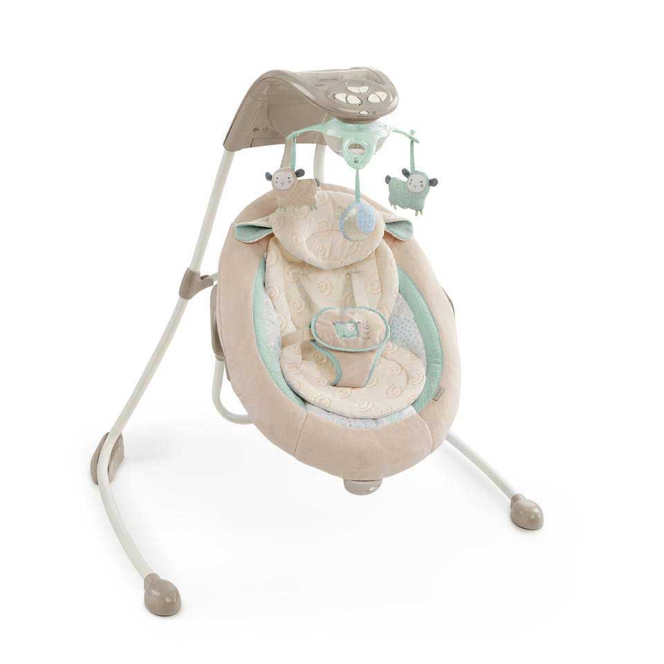 InGenuity Pametna dvosmerna bebi ljuljaška Lullaby Lamb - dodatni pogled