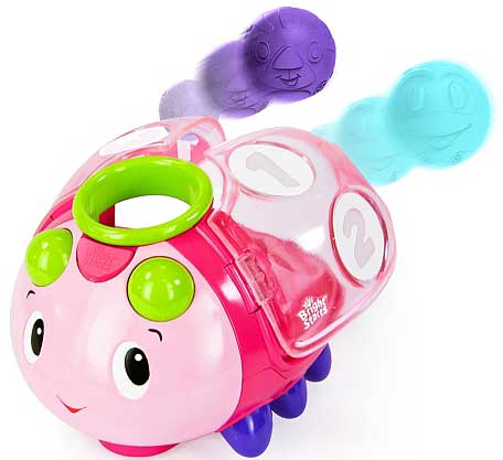 Bright Starts Edukativna igračka - Bubamara broji loptice pink - dodatni pogled