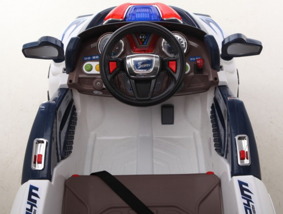 Automobil na akumulator Power Plavi - dodatni pogled