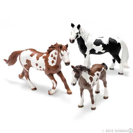 Schleich Domaće životinje - Pinto konj - kobila 13795 - dodatni pogled