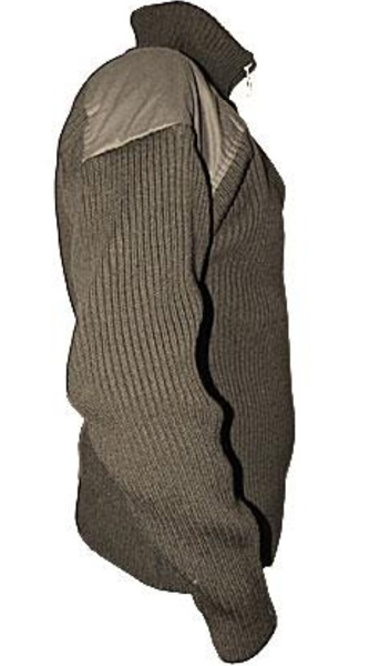 Zimski džemper Military zeleni Veličina L - dodatni pogled