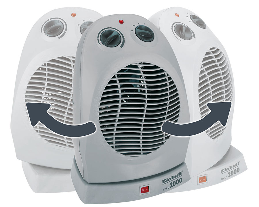 Ventilatorska Grejalica Einhell HKLO 2000 2338220 - dodatni pogled