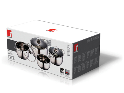 Bergner Set posuđa 7 delova Sapphire  BG-6282 - dodatni pogled