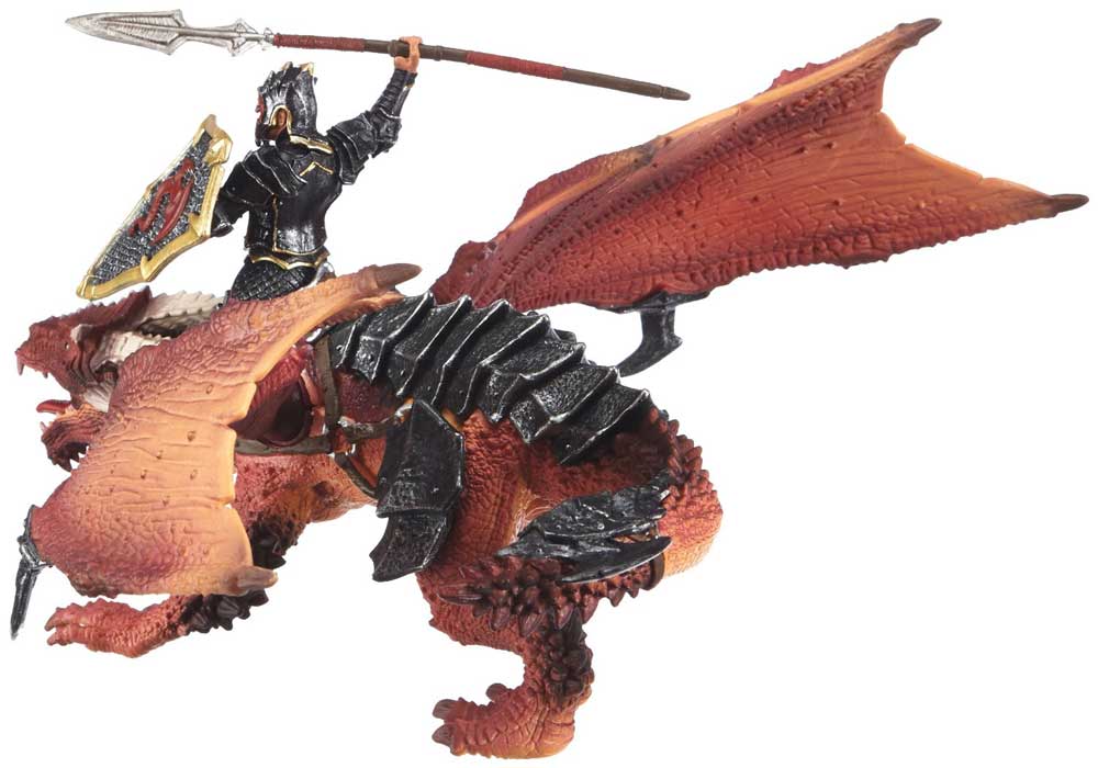 Schleich Eldrador - Zmajev vitez Portok na zmaju 70100 - dodatni pogled