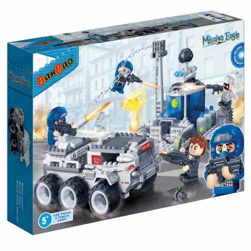 BanBao Mission Eagle kocke Borbeni kamion 6209 - dodatni pogled