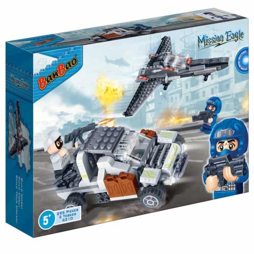 BanBao Mission Eagle kocke Borbeno vozilo i avion 6210 - dodatni pogled