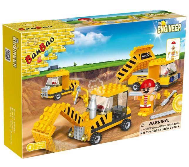 BanBao Engineer kocke Bager 8126 - dodatni pogled