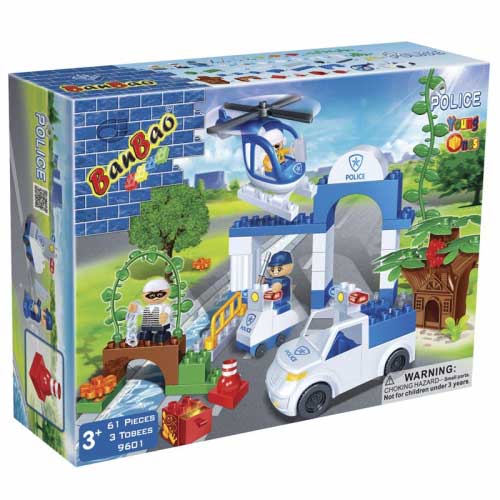 BanBao kocke Policijska stanica 9601 - dodatni pogled