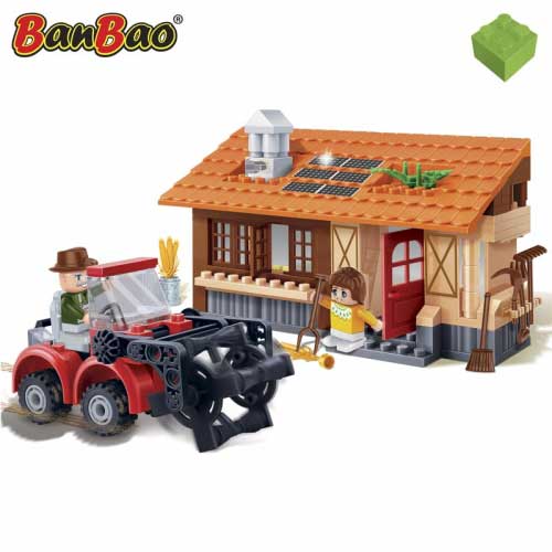 BanBao EcoFarm kocke Traktor sa sejalicom 8583 - dodatni pogled