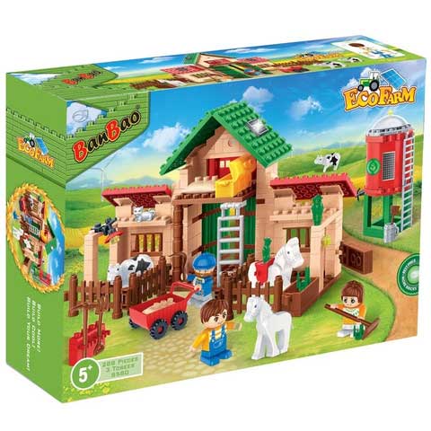 BanBao EcoFarm kocke Farma i životinje 8580 - dodatni pogled