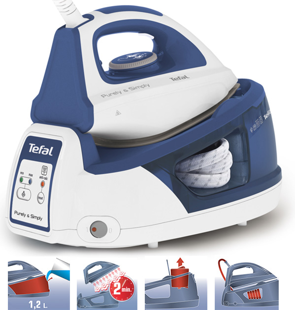 Pegla na paru Tefal Purely & Simply SV5030 - dodatni pogled