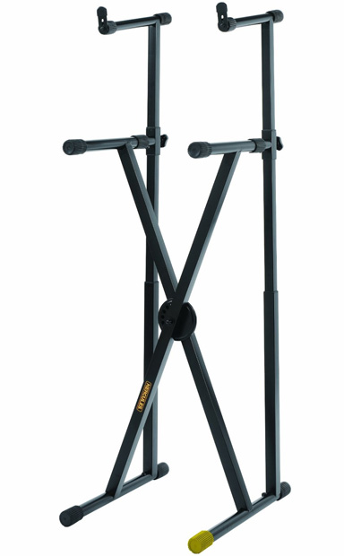 Stalak za dve klavijature Hercules KS210B - dodatni pogled