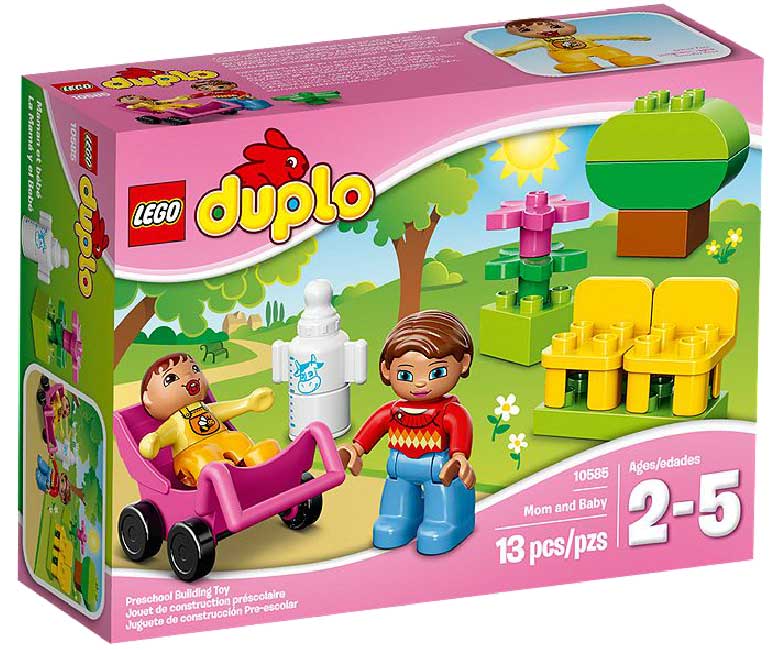 LEGO® DUPLO® kockice Mama i beba LE10585 - dodatni pogled