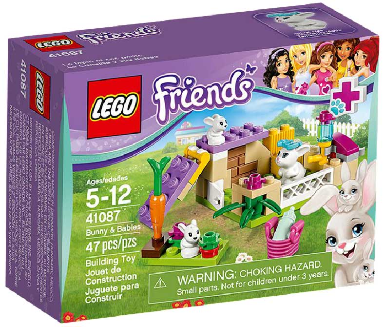 LEGO® FRIENDS kocke Zeka i zečići LE41087 - dodatni pogled
