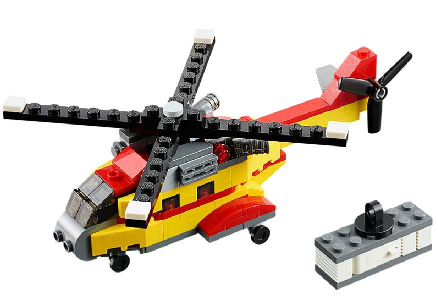 LEGO® Creator kocke 3u1 Teretni helikopter LE31029 - dodatni pogled