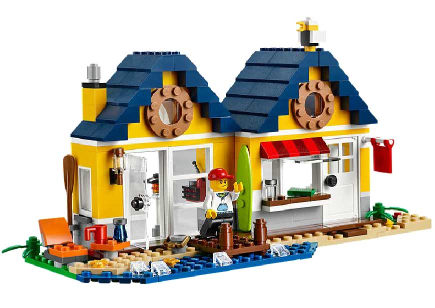 LEGO® Creator kocke 3u1 Koliba na plaži LE31035 - dodatni pogled