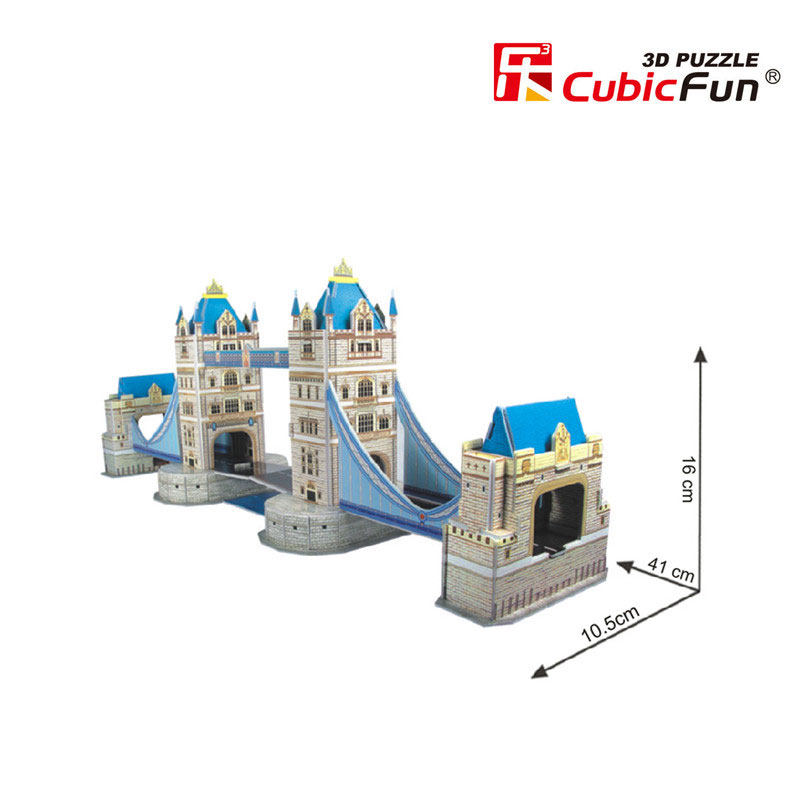 Tower Bridge Maketa 3D Puzzle - dodatni pogled