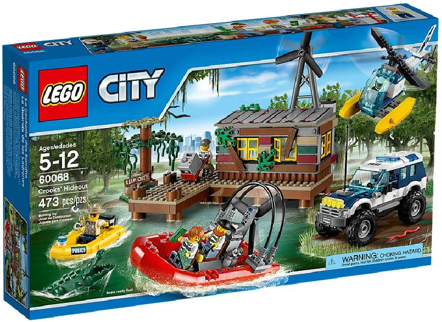 LEGO® City kocke Skrovište lopova LE60068 - dodatni pogled