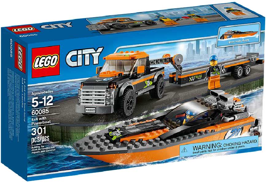 LEGO® City kocke Džip sa prikolicom i gliserom LE60085 - dodatni pogled