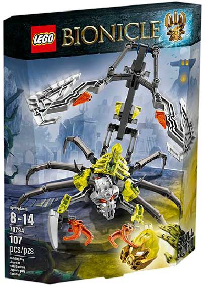 LEGO® Bionicle kocke - Skull Scorpio LE70794 - dodatni pogled