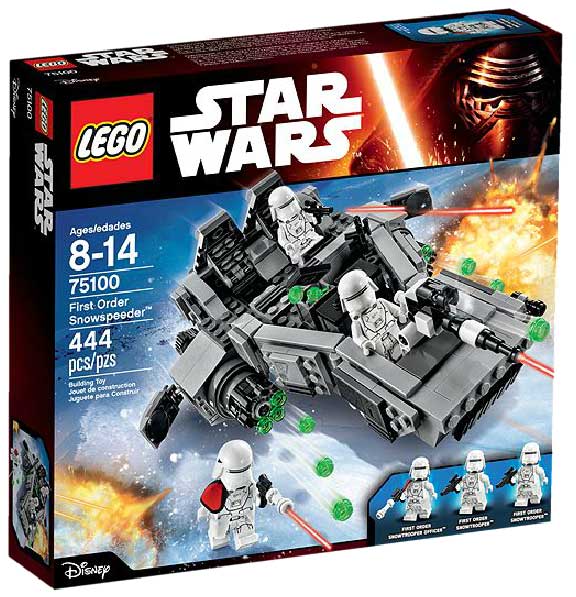 LEGO® STAR WARS™ kocke First Order Snowspeeder LE75100 - dodatni pogled