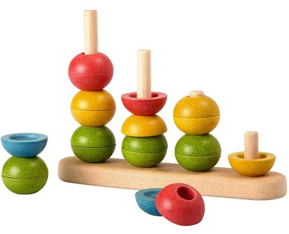 Plan Toys Drvena didaktička igračka sortiranje i brojanje 5614 - dodatni pogled