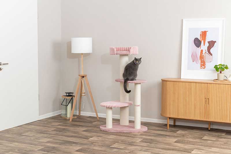 Grebalica igraonica za mačke 132cm Lonni pink Trixie 48130 - dodatni pogled