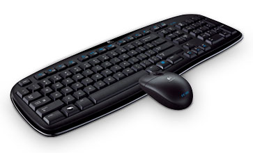 Logitech Cordless Desktop® EX 100 YU - dodatni pogled