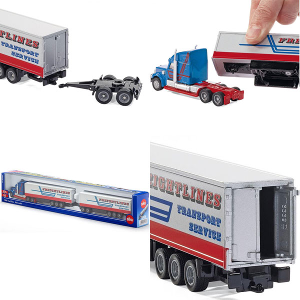 Siku Kamion Drumski transporter 1:87 1806 - dodatni pogled