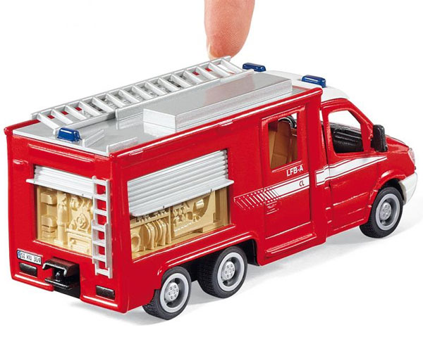Siku Vatrogasno vozilo Mercedes-Benz Sprinter 6x6 1:50 2113 - dodatni pogled