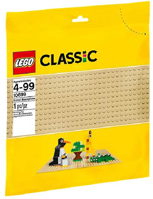LEGO® Classic kockice Podloga - bež 10699 - dodatni pogled