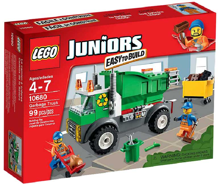 LEGO® Juniors kocke Kamion đubretarac LE10680 - dodatni pogled