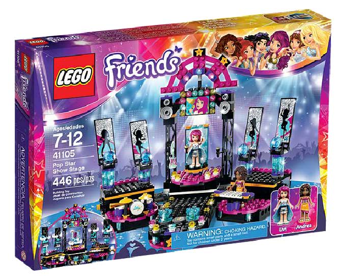 LEGO® FRIENDS kocke Andrea - Pozornica pop zvezde LE41105 - dodatni pogled