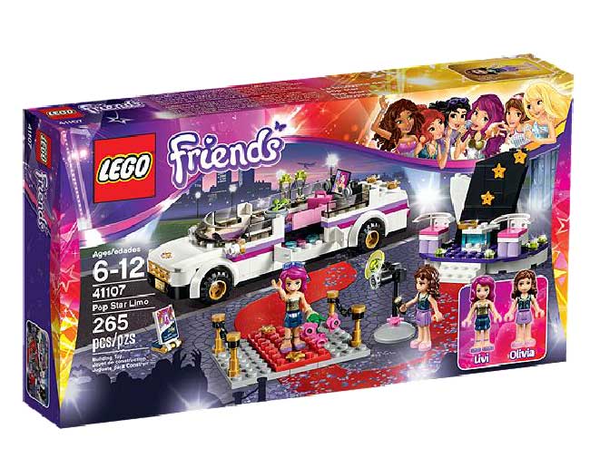 LEGO® FRIENDS kocke Olivija - Limuzina za pop zvezdu LE41107 - dodatni pogled