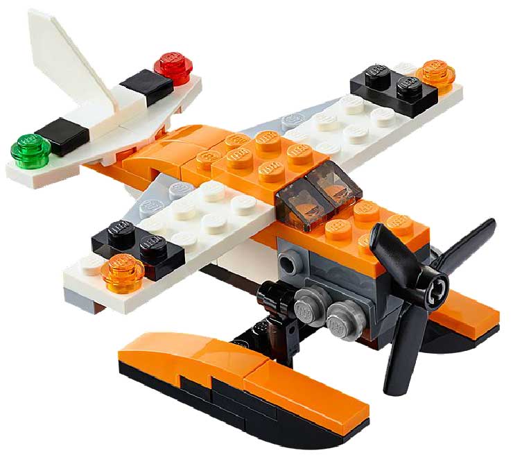 LEGO® Creator kocke 3u1 Hidro avion LE31028 - dodatni pogled