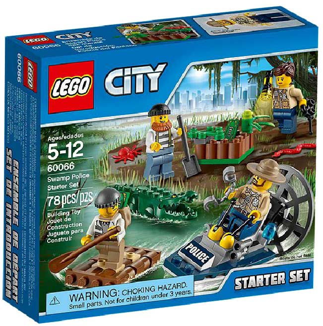 LEGO® City kocke Policijska patrola u močvari - početni set LE60066 - dodatni pogled