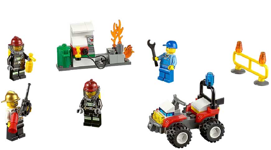 LEGO® City kocke Vatrogasci - početni set LE60088 - dodatni pogled