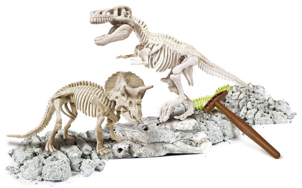 Clementoni skeleti dinosaurusa T-Rex i Triceratops  - dodatni pogled