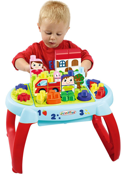 Ecoiffier stočić sa kockama SM007764 - dodatni pogled