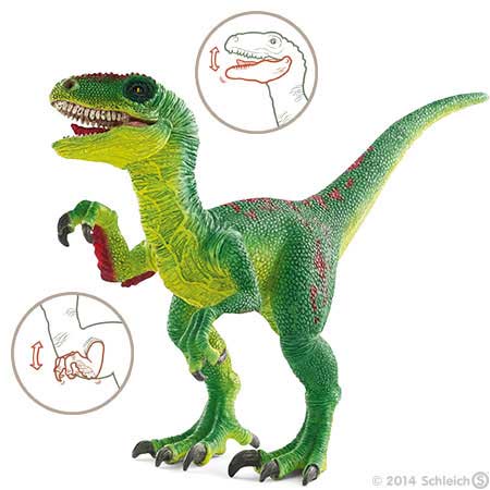 Schleich Praistorijske životinje - Dinosaurus - Velociraptor 14530 - dodatni pogled