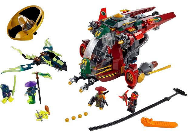 LEGO® NINJAGO kocke Ronin R.E.X. LE70735 - dodatni pogled
