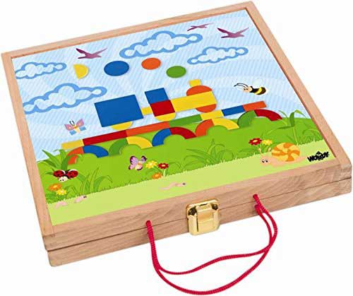 WoodyLand - Magnetne puzzle sa oblicima 91123 - dodatni pogled