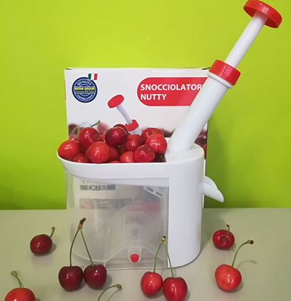 Sprava za iskoštičavanje - vađenje koštica iz višnje i trešnje - dodatni pogled